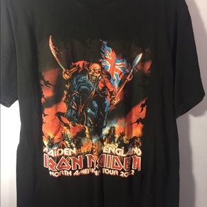 Iron Maiden 2012 tour tee